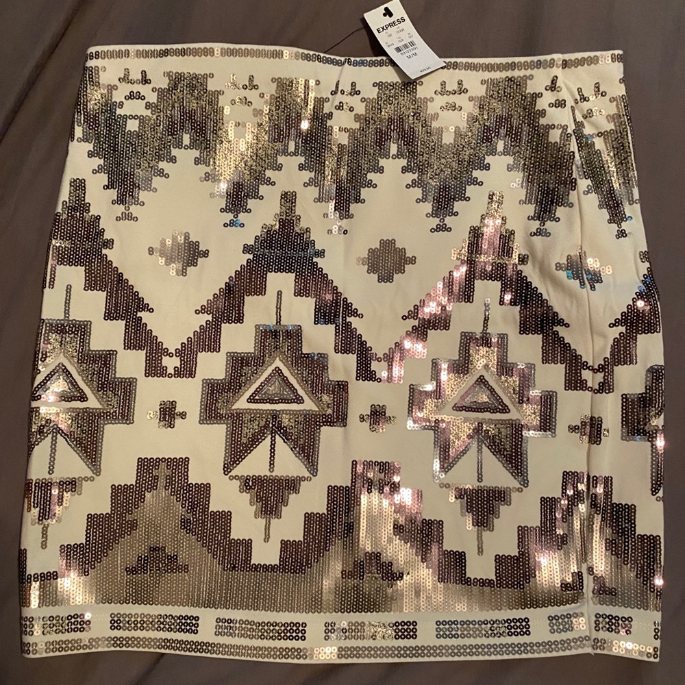 Express Mini Skirt Sequin